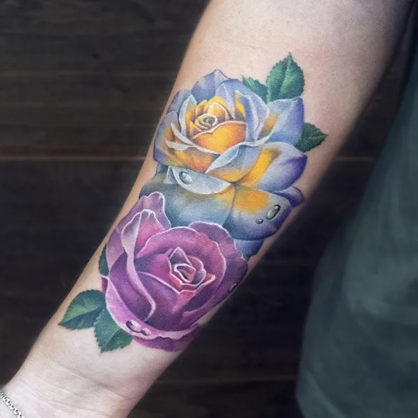 Realism tattoo by Марина Игнатюк in Омск