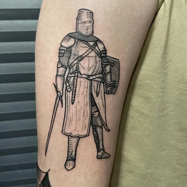 Graphic tattoo by Артур Михайлов in Омск