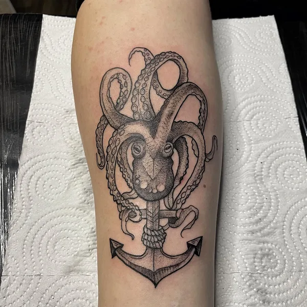 Graphic tattoo by Артур Михайлов in Омск