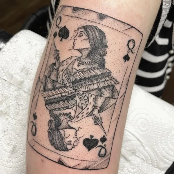 Graphic tattoo by Артур Михайлов in Омск