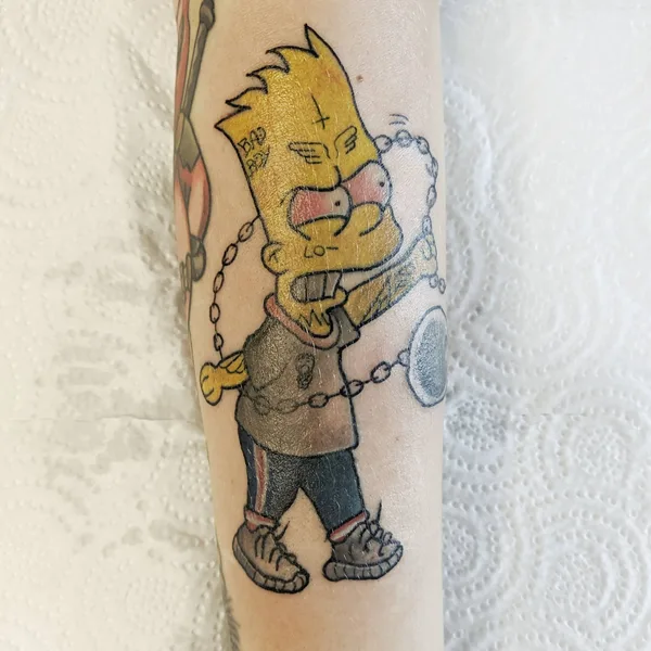 Graphic tattoo by Артур Михайлов in Омск