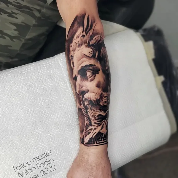 Realism tattoo by Антон Фадин in Омск