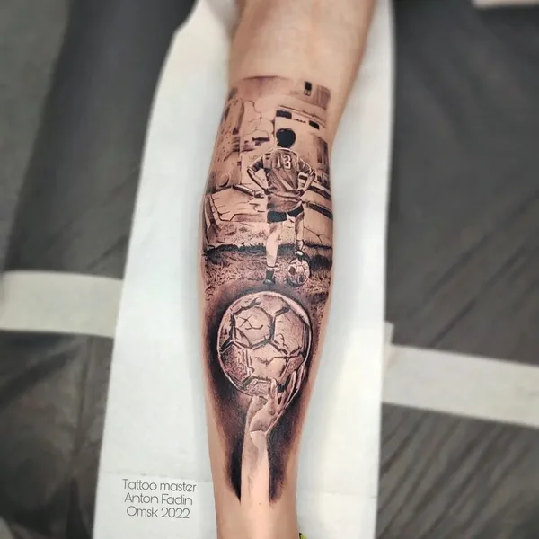 Realism tattoo by Антон Фадин in Омск