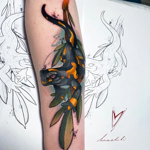Neo Traditional tattoo by Селина Кайл in Омск