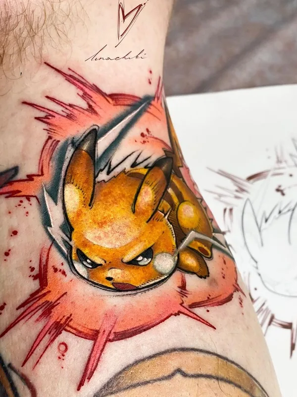 color anime tatouage sur forearm #50932 | Artiste tatoueur Селина Кайл