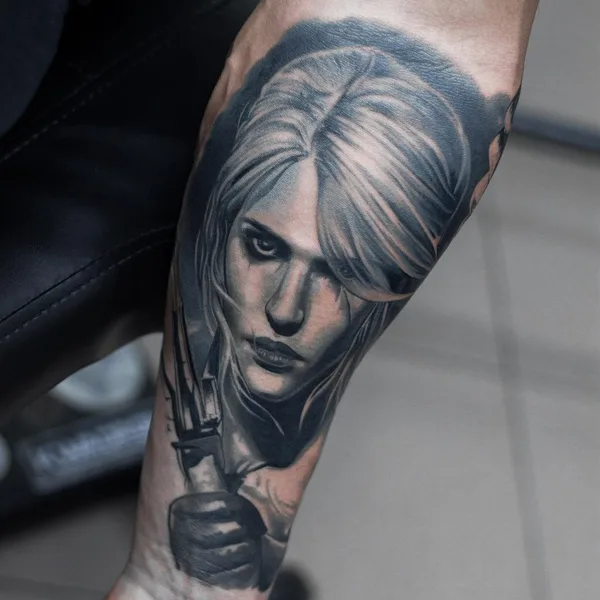Portrait tattoo by Михаил Стороженко in Красноярск