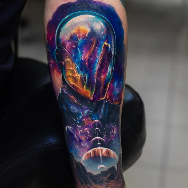 Portrait tattoo by Михаил Стороженко in Красноярск