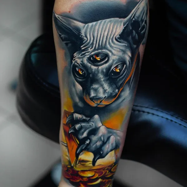 Portrait tattoo by Михаил Стороженко in Красноярск