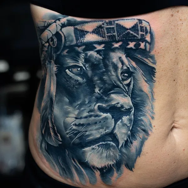 Portrait tattoo by Михаил Стороженко in Красноярск