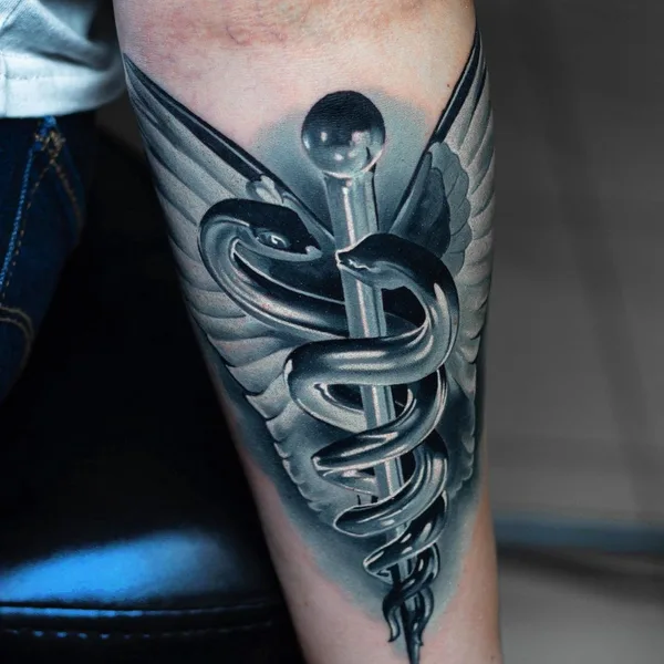 Portrait tattoo by Михаил Стороженко in Красноярск