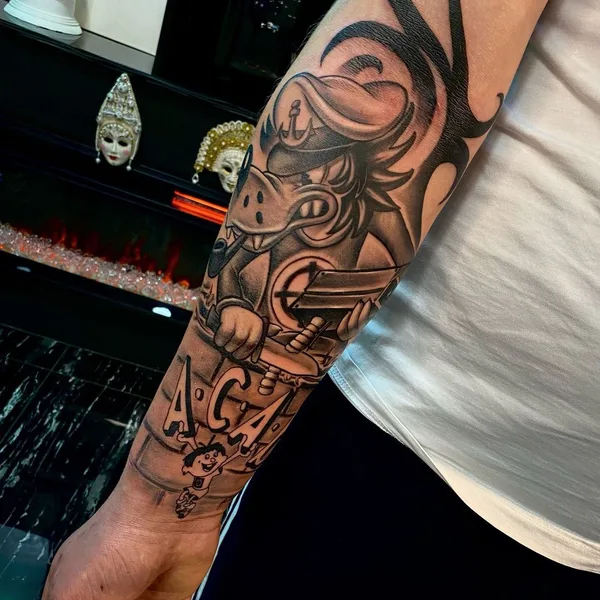 Chicano tattoo by Максим Калач in Красноярск
