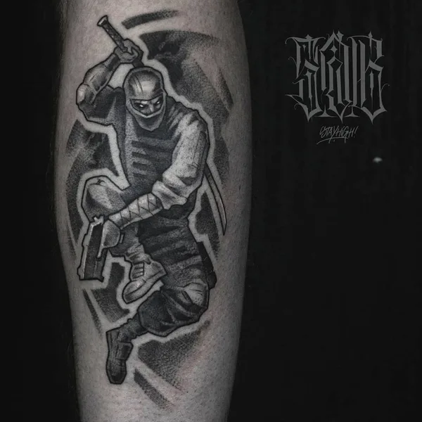 Author's Style tattoo by Коля Саб in Saint Petersburg