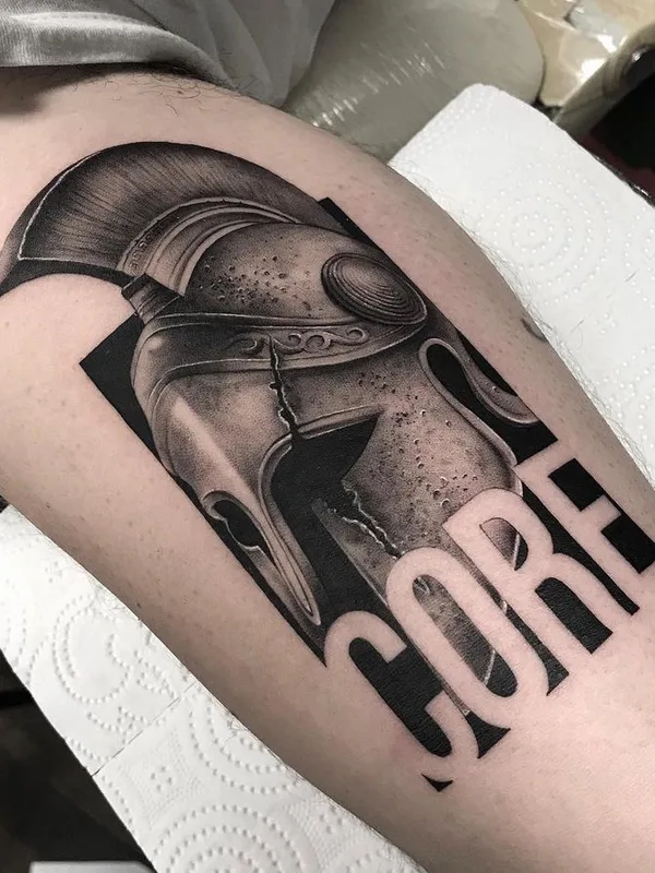 black and grey black and grey tattoo on forearm #65113 | Tattoo Artist Savaş Doğan