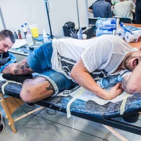12th Tattoofest convention in Krakow | 1 день