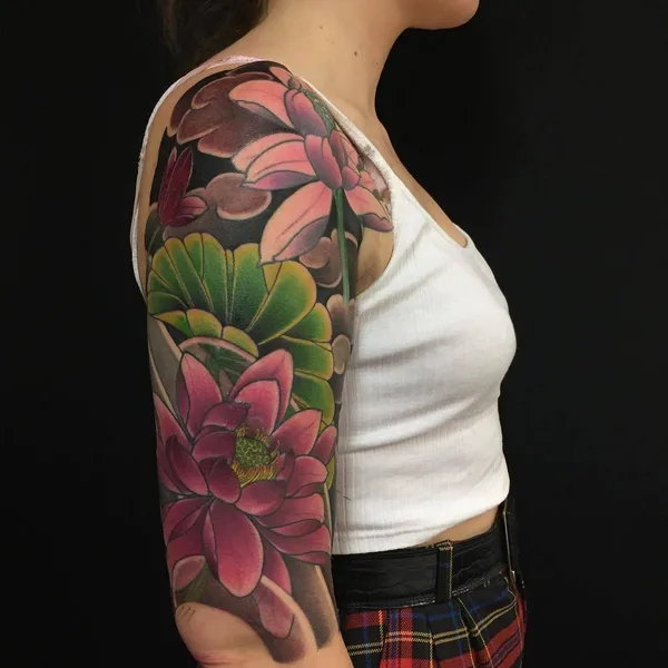 Oriental tattoo by Rodrigo Souto Bueno