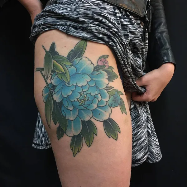 Oriental tattoo by Rodrigo Souto Bueno