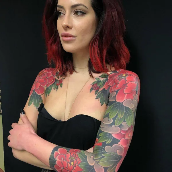 Oriental tattoo by Rodrigo Souto Bueno
