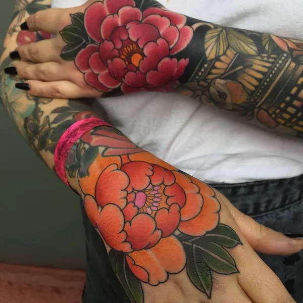 Oriental tattoo by Rodrigo Souto Bueno