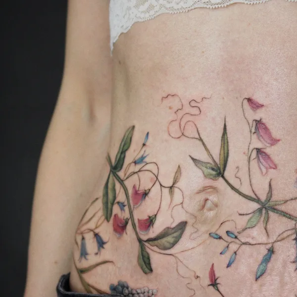 Feminine tattoo by Елена Федченко in New York City