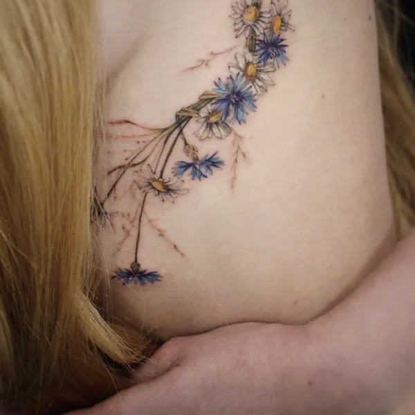 Feminine tattoo by Елена Федченко in New York City