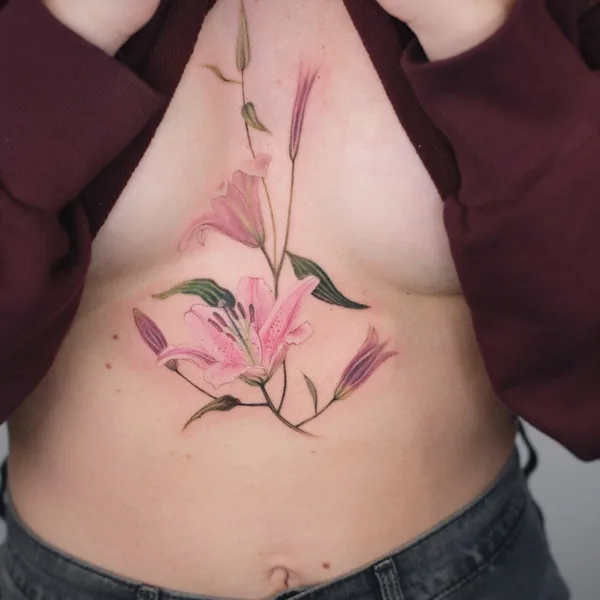 Feminine tattoo by Елена Федченко in New York City