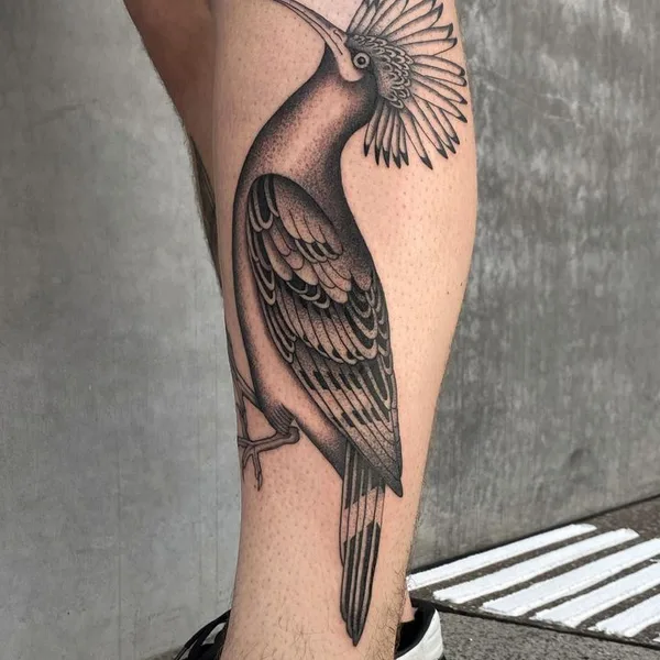 Graphic tattoo by Alvaro Groznyy in Zürich