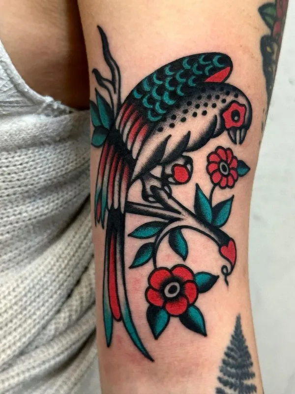 color traditional tattoo on forearm #66394 | Tattoo Artist Jordalive