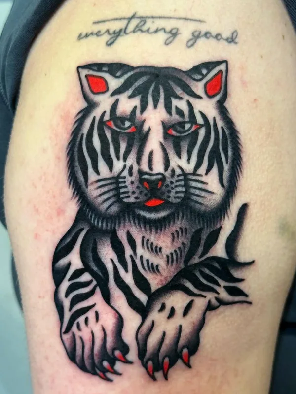 color neo traditional tattoo on upper arm #66397 | Tattoo Artist Jordalive