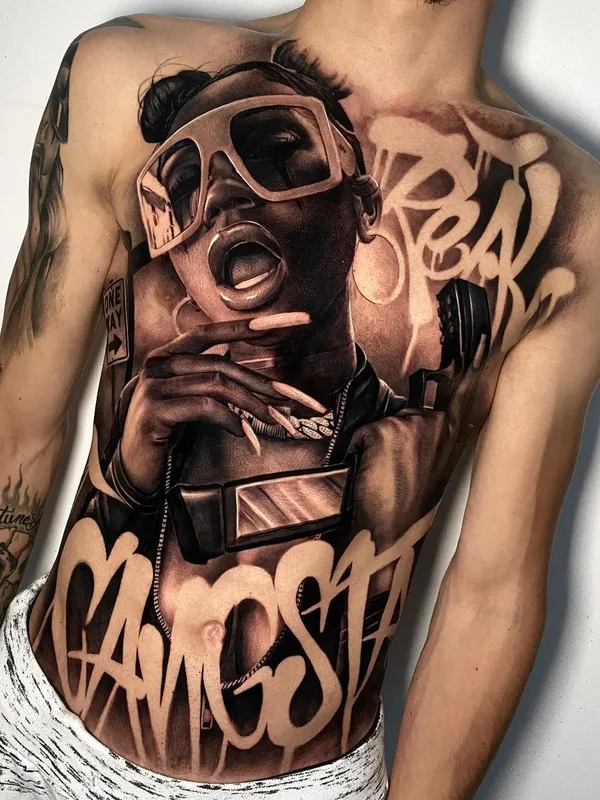 Чикано tattoo by Kindamo in Roma
