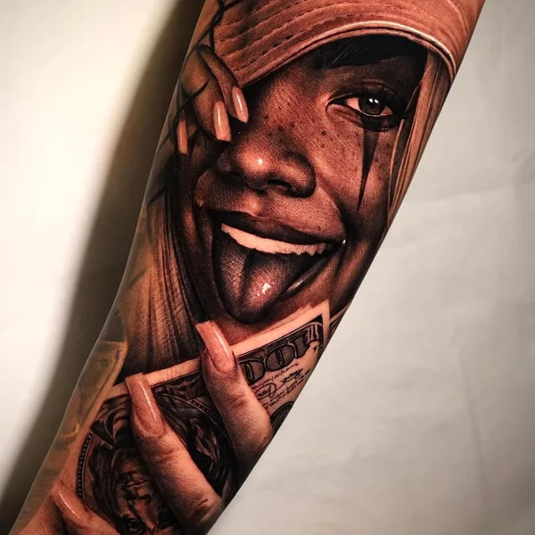 Chicano tattoo by Kindamo in Roma