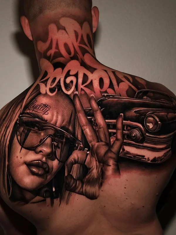 Чикано tattoo by Kindamo in Roma