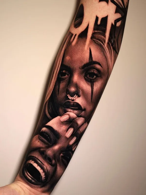 Чикано tattoo by Kindamo in Roma