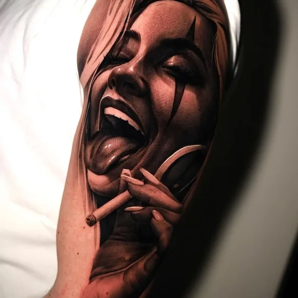 Chicano tattoo by Kindamo in Roma