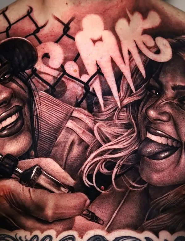 Чикано tattoo by Kindamo in Roma