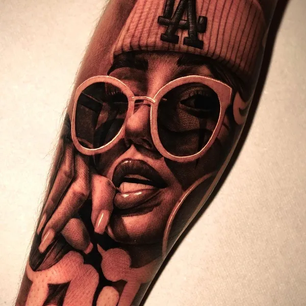 Chicano tattoo by Kindamo in Roma