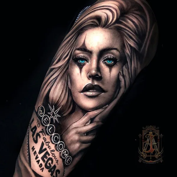 Портретная tattoo by Jhon Artt in Rio de Janeiro