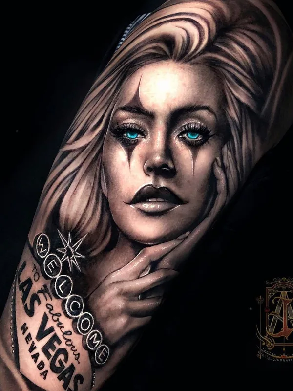 female color realism Tatuagem em forearm #41284 | Tatuador Jhon Artt
