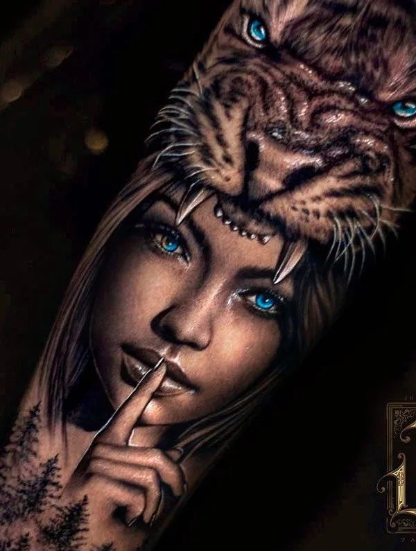 female color realism Tatuagem em forearm #41294 | Tatuador Jhon Artt