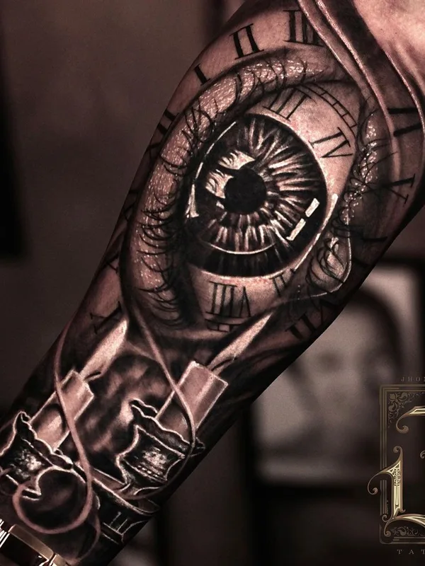 black and grey realism Tatuagem em forearm #41286 | Tatuador Jhon Artt