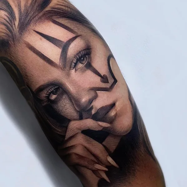 Chicano tattoo by Martina Gaudio in Termoli