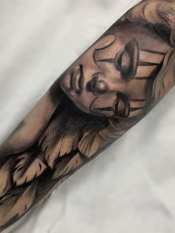 black and grey black and grey tattoo on forearm #41315 | Tattoo Artist Martina Gaudio