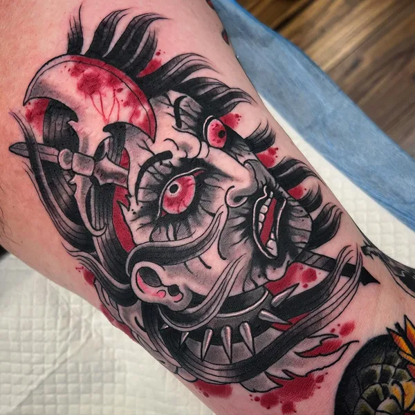 Neo Traditional tattoo by Josh Autrey in Richmond