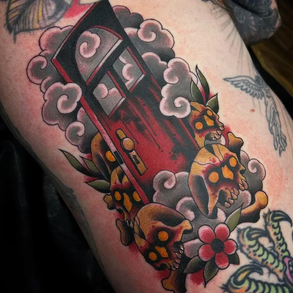 Neo Traditional tattoo by Josh Autrey in Richmond