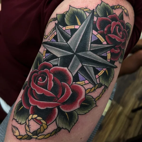 Neo Traditional tattoo by Josh Autrey in Richmond