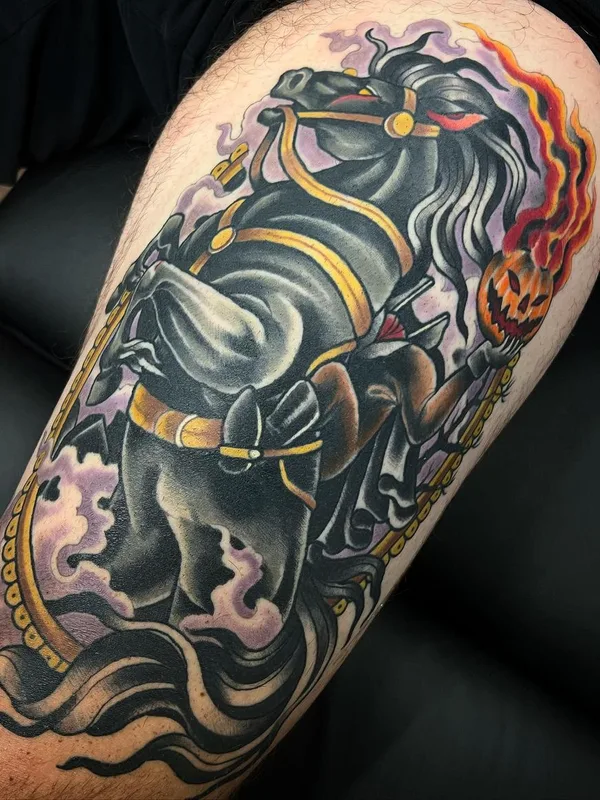 color neo traditional Tatuagem em forearm #56621 | Tatuador Josh Autrey