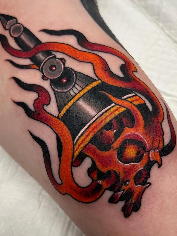 color neo traditional Tatuagem em forearm #56622 | Tatuador Josh Autrey