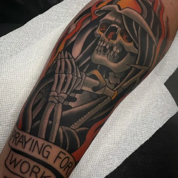 Neo Traditional tattoo by Josh Autrey in Richmond