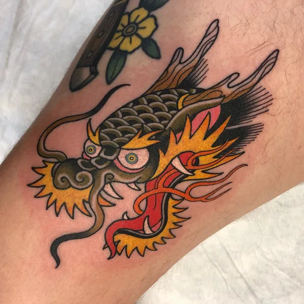 Neo Traditional tattoo by James Cumberland in Richmond