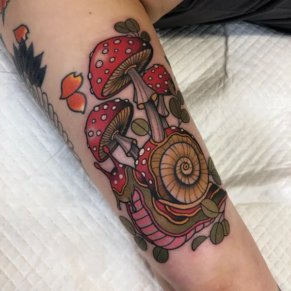 Neo Traditional tattoo by James Cumberland in Richmond