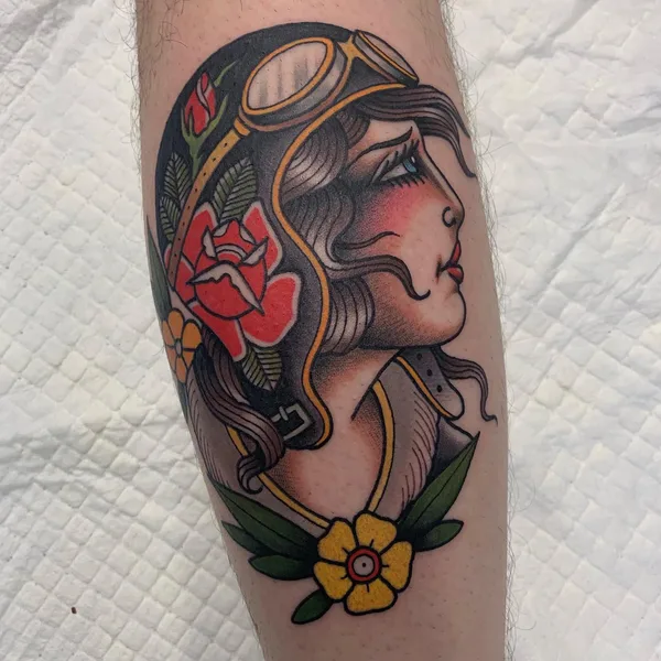 Neo Traditional tattoo by James Cumberland in Richmond